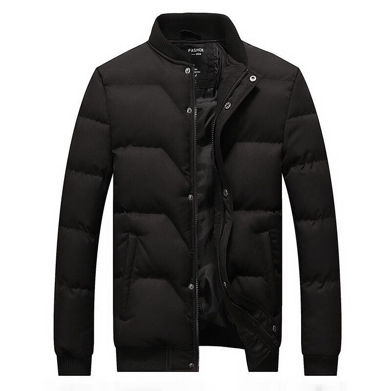 Male Fashion Simple Cotton Jacket Clothes