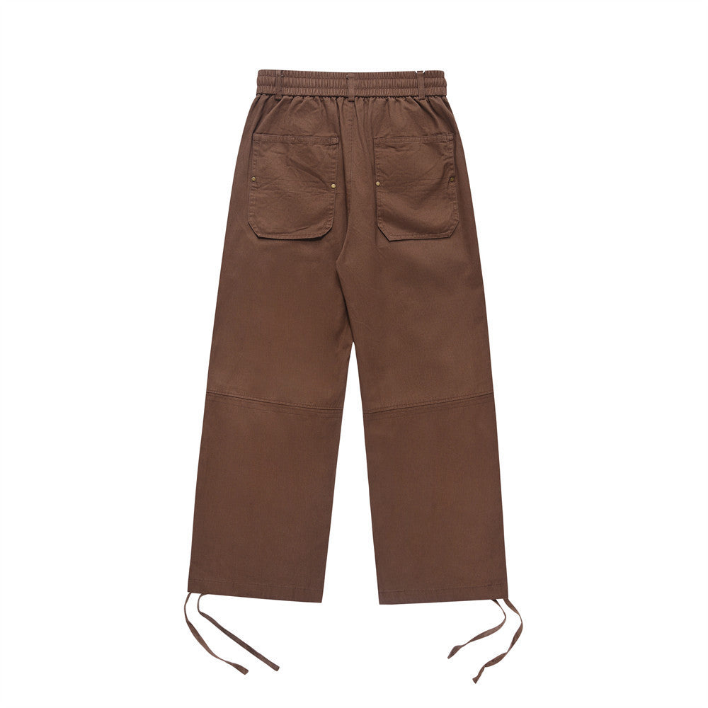 Fashion Work Clothes Straight-leg Trousers Male