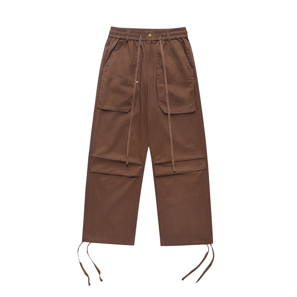 Fashion Work Clothes Straight-leg Trousers Male